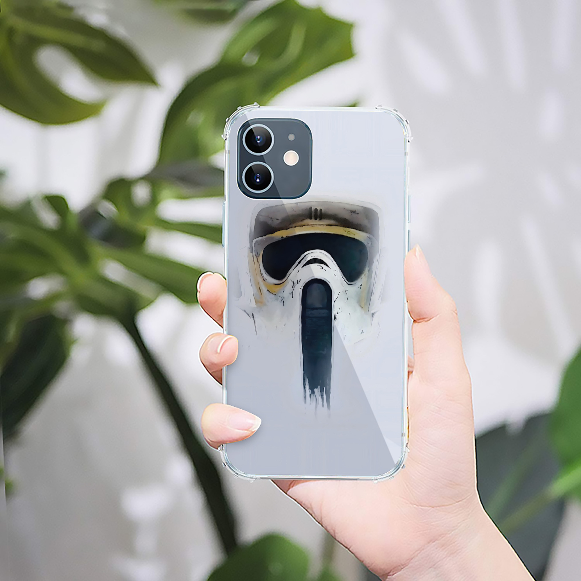 （画像用） スター・ウォーズ Star Wars 【iPhone 12シリーズ対応】透明スマホケース（クリアソフトケース）